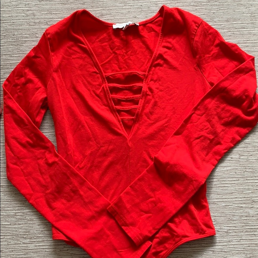 Express long sleeve bodysuit